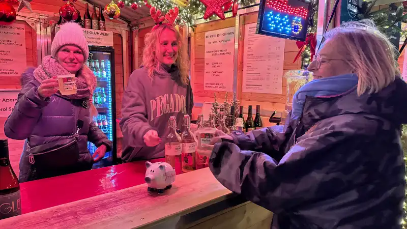 Weihnachtsmarkt im Areal Böhler