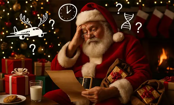 Gibt es den Weihnachtsmann wirklich – humorvolle Analyse