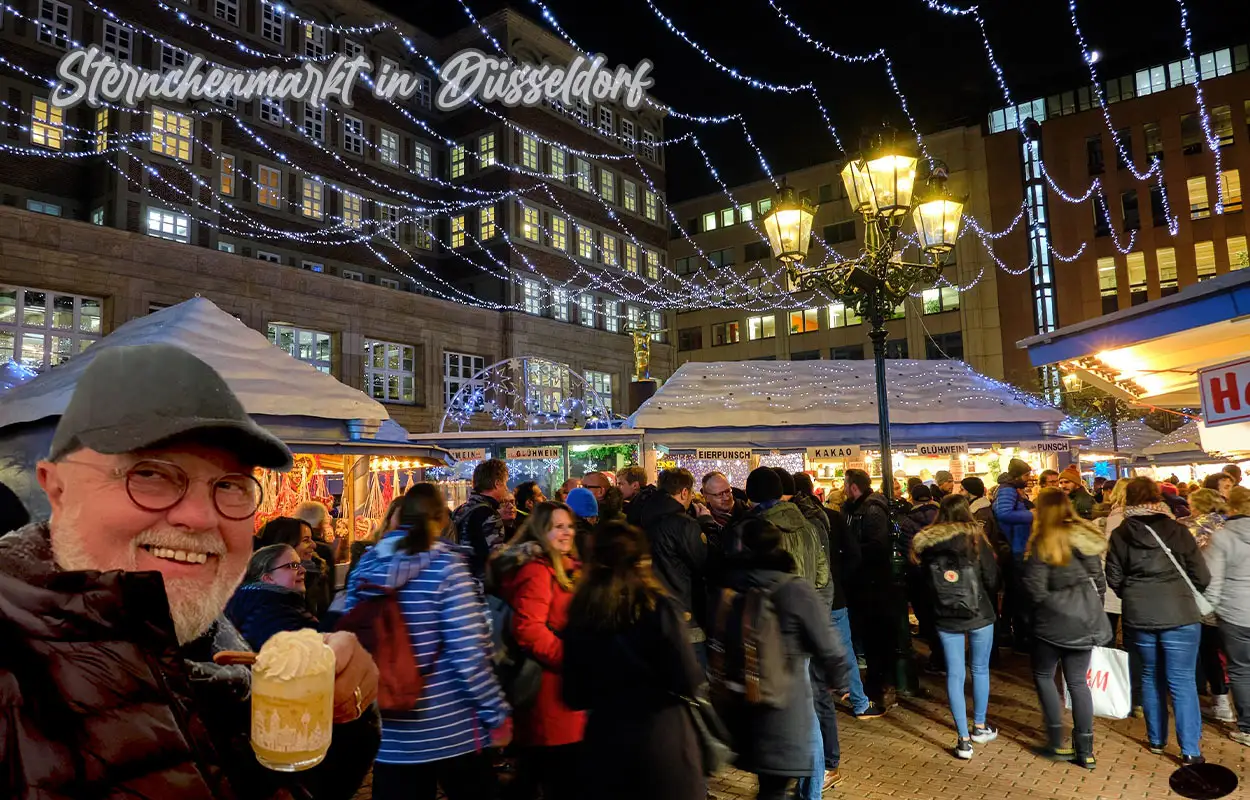 Weihnachtsmarkt am Stadtbrückchen oder Sternchenmarkt genannt.