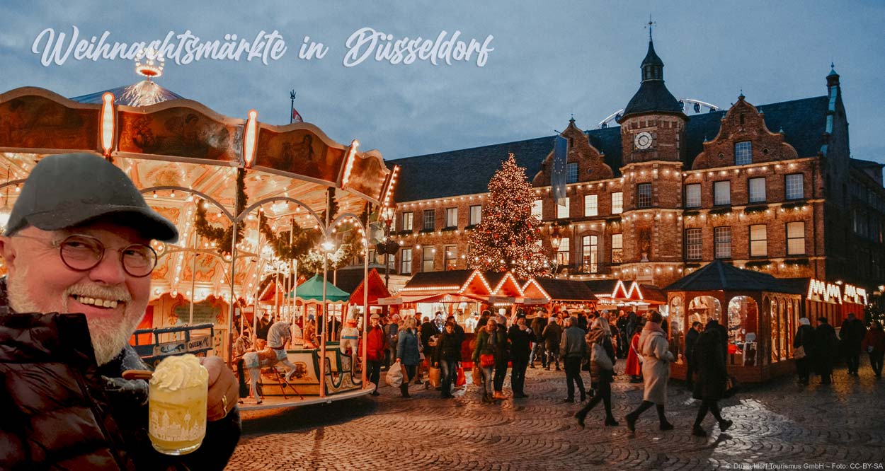 Weihnachtsmarkt vor den Düsseldorf Arcaden