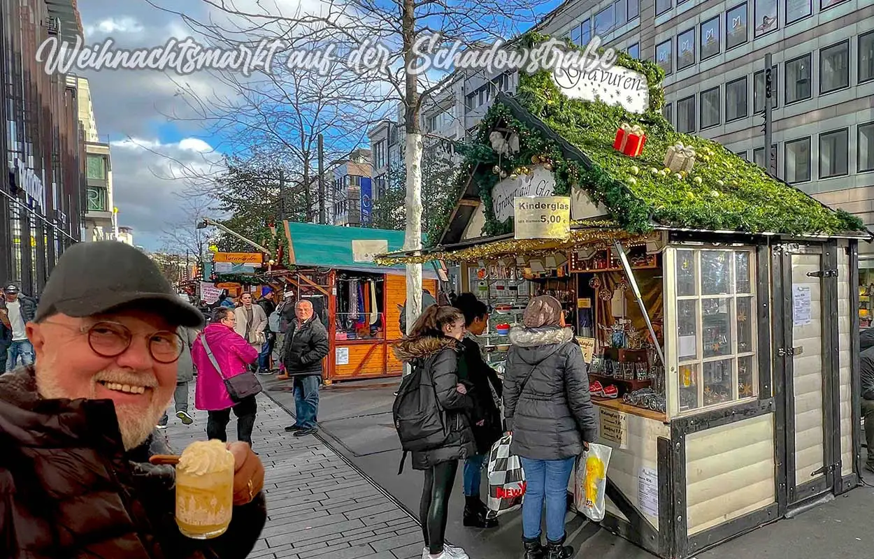 Weihnachtsmarkt auf der Schadowstraße