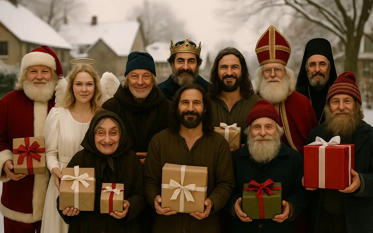 Wer bringt wo und wann die Weihnachtsgeschenke in verschiedenen Ländern?