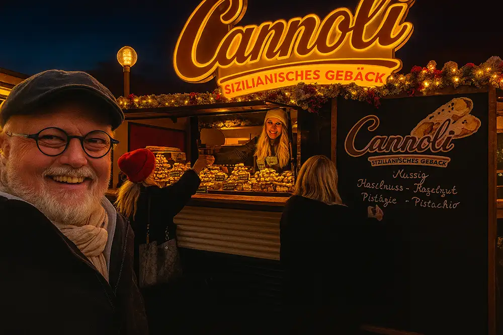 Roncalli Stand für Sizilianisches Gebäck